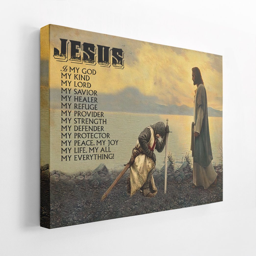 Gearhumans 3D Jesus Is My Everything Custom Canvas GO29042115 Canvas 