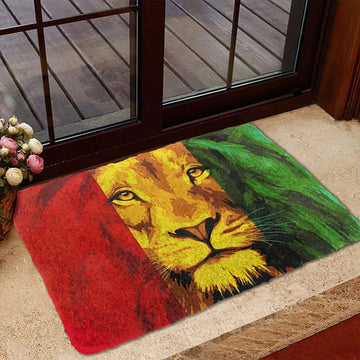 Gearhumans 3D Lion Reggae Custom Doormat GW1506216 Doormat 