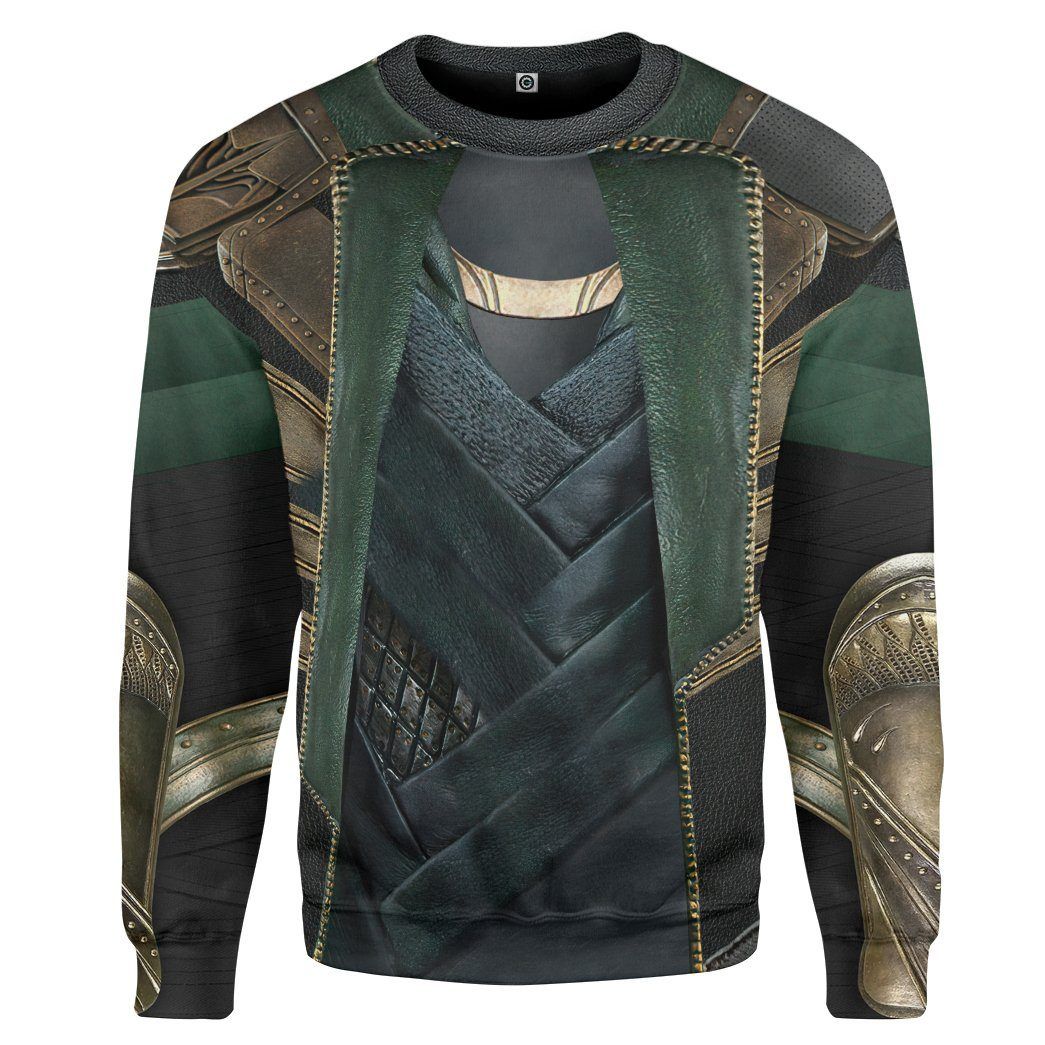 Gearhumans 3D Loki Laufeyson Costume Custom Hoodie Apparel GW11092 3D Apparel Sweatshirt S 