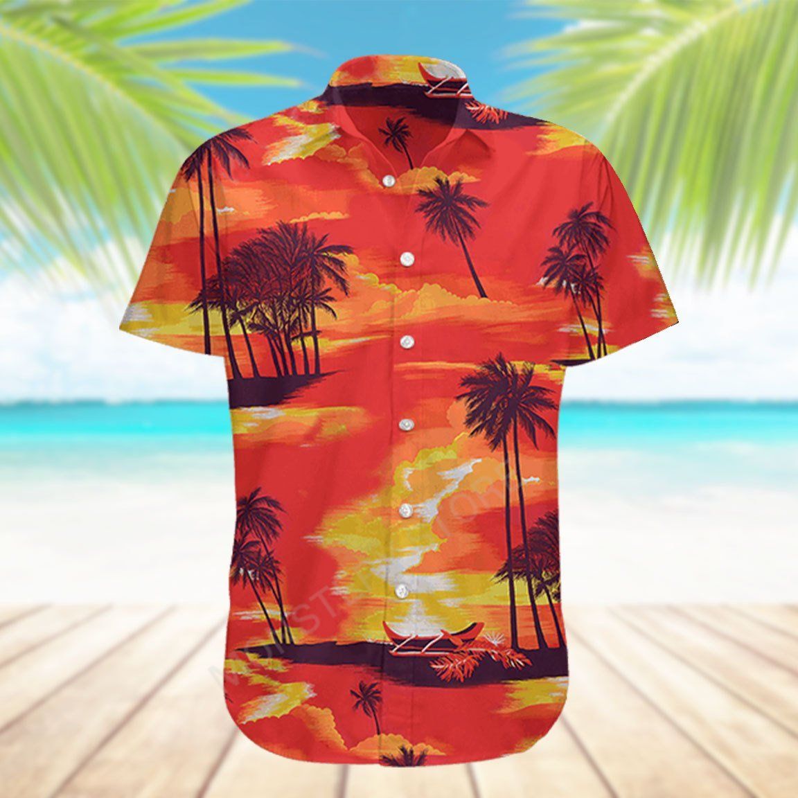 Gearhumans 3D Max Candy Hawaii Shirt ZB25038 Hawai Shirt 