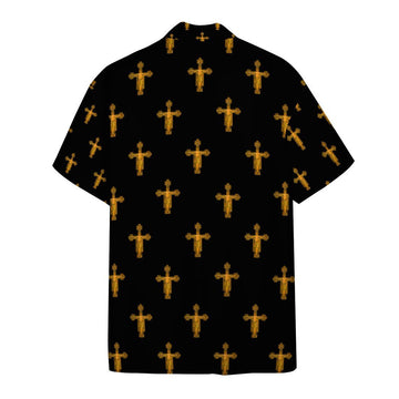 Gearhumans 3D Medieval Style Jesus Christ Custom Hawaii Shirt