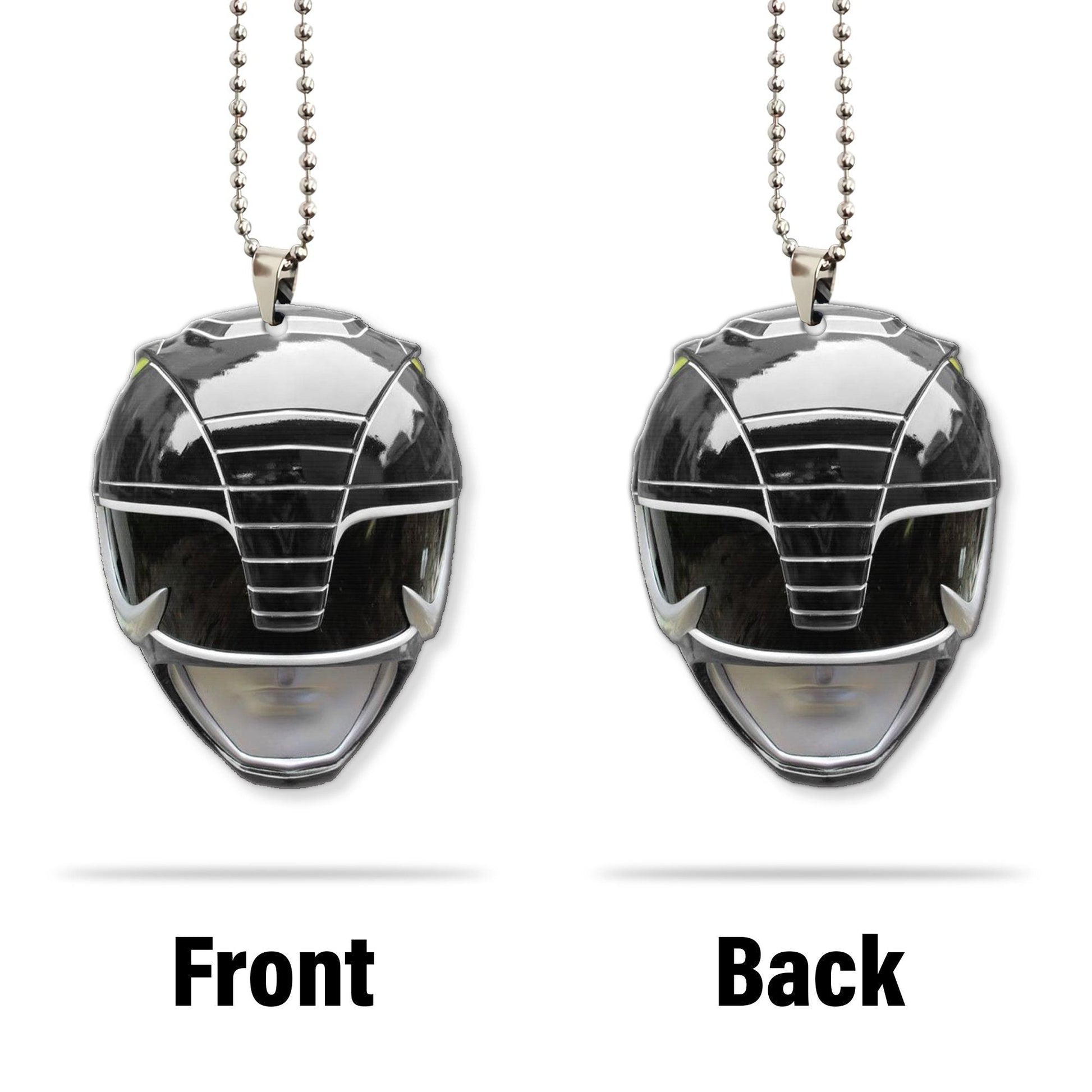 black power ranger helmet motorcycle Gearhumans 3D Mighty Morphin Black Power Ranger Helmet Custom Car Hang