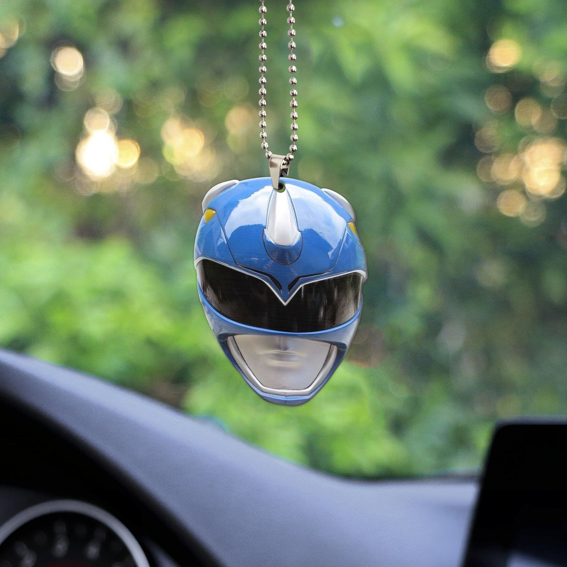 blue power ranger motorcycle helmet Gearhumans 3D Mighty Morphin Blue Power Ranger Helmet Custom Car Hangi