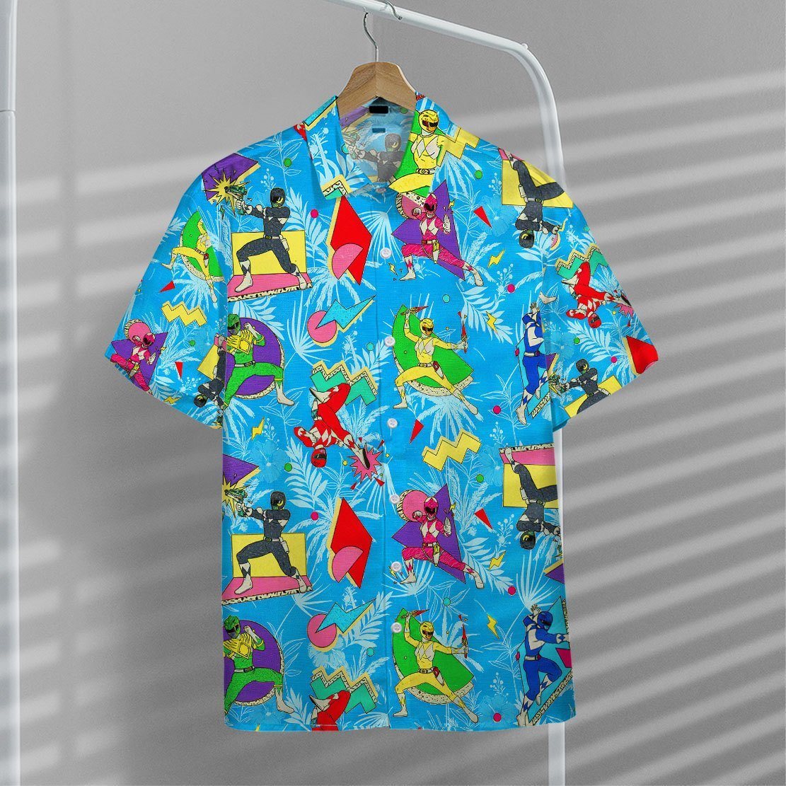 Gearhumans 3D Horror Rangers Custom Hawaii Shirt