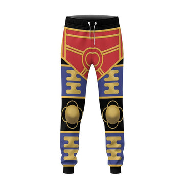 Gearhumans 3D Mighty Morphin Power Rangers Alpha 5 Custom Sweatpants