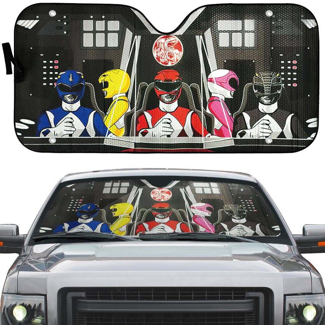Power Rangers Car Sunshade
