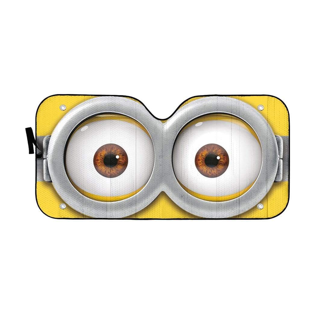 gearhumans 3D Minions Glass Custom SunShade GN060710 Auto Sunshade 57''x27.5'' 