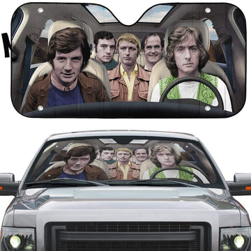 Gearhumans 3D Monty Python Custom Car Auto Sunshade