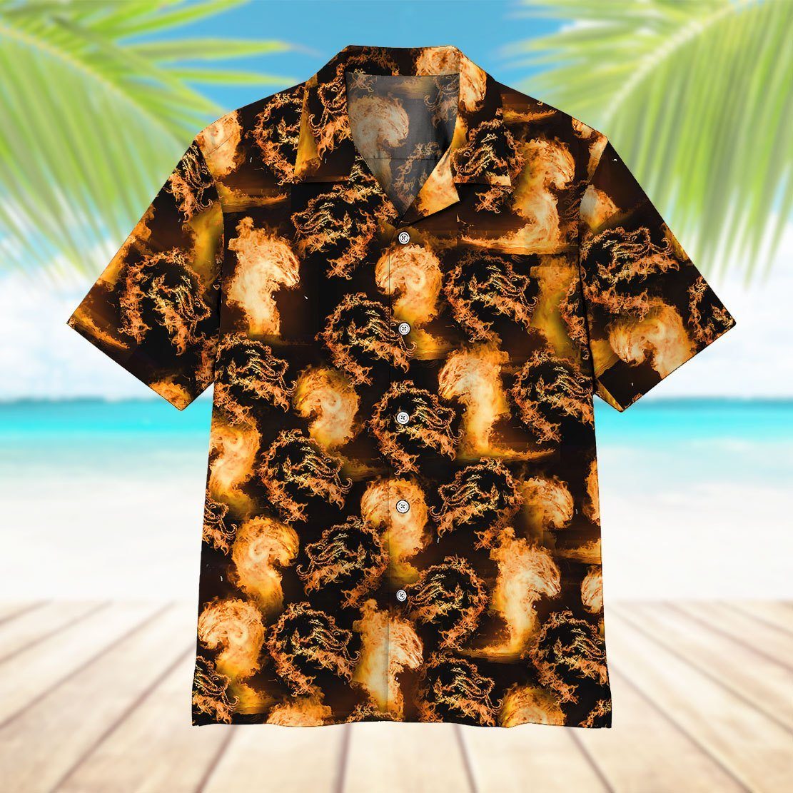 Gearhumans 3D Mortal Kombat Hawaii Shirt ZZ14042 Hawai Shirt 