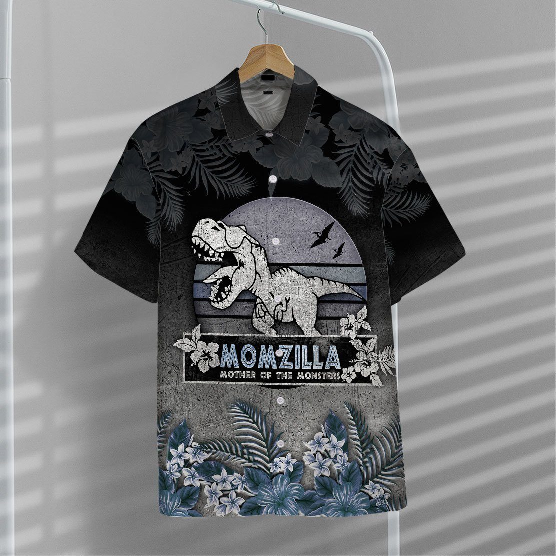 Gearhumans 3D Mozilla Mother of the monster Hawaii Shirt