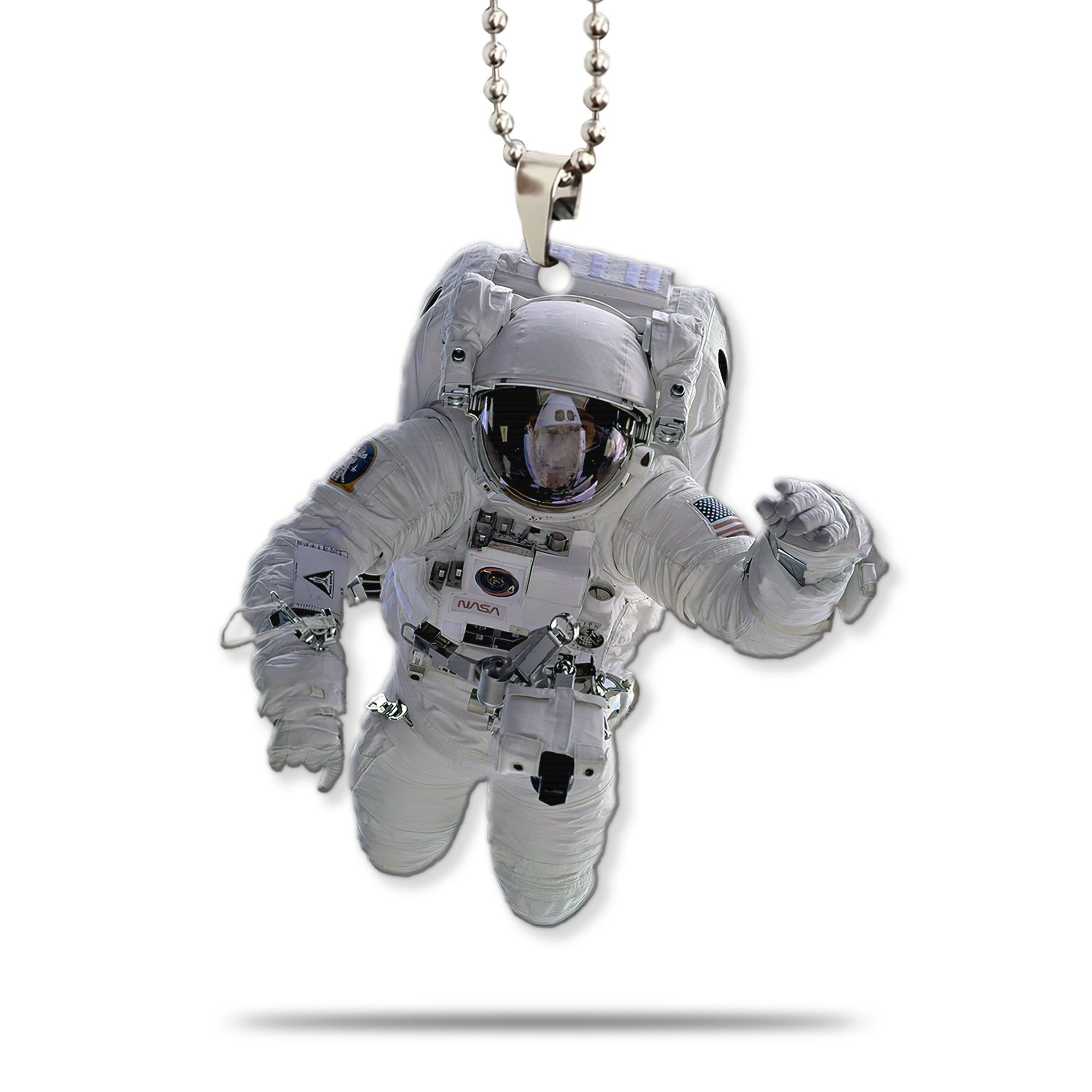 Gearhumans 3D NASA Neil Armstrong Spacesuit Custom Car Hanging GW17062110 Car Hanging Car Hanging/1 Pack 