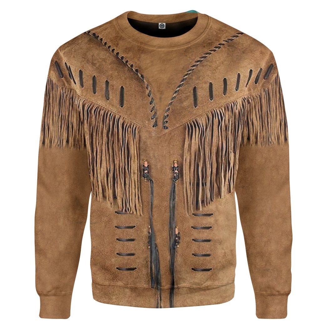 Gearhumans 3D Native America Culture Tshirt Hoodie Apparel GB180328 3D Apparel Long Sleeve S 