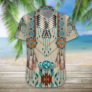 Gearhumans 3D Native American Hawaii Shirt