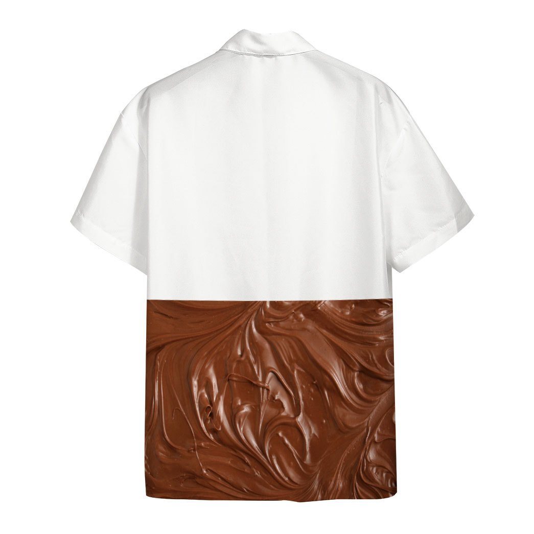 Gearhumans 3D Nutella Custom Hawaii Shirt GO12052141 Hawai Shirt 