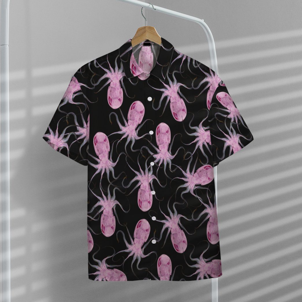 Gearhumans 3D Optopus X Ray Custom Short Sleeve Shirt GO07052115 Hawai Shirt 