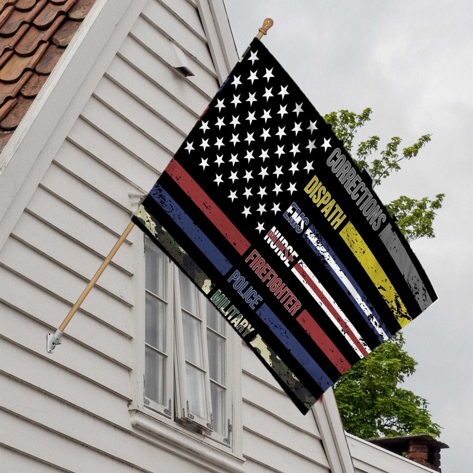 Gearhumans 3D Patriotic Support Appreciation American Custom Flag GW2005218 House Flag 