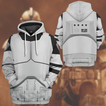 Gearhumans 3D Phase 1 Clone Trooper Custom Tshirt Hoodie Apparel