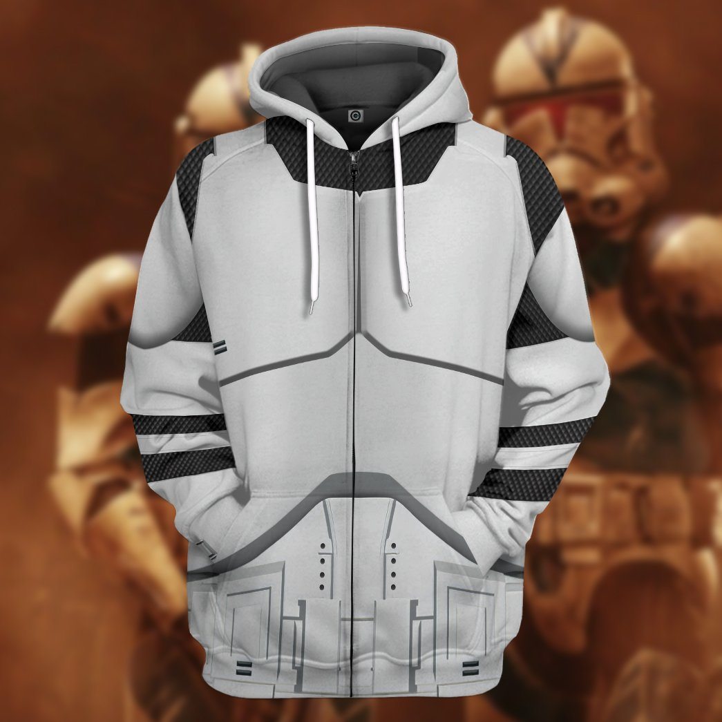 Gearhumans 3D Star Wars Rebel Pilot Tshirt Hoodie Apparel