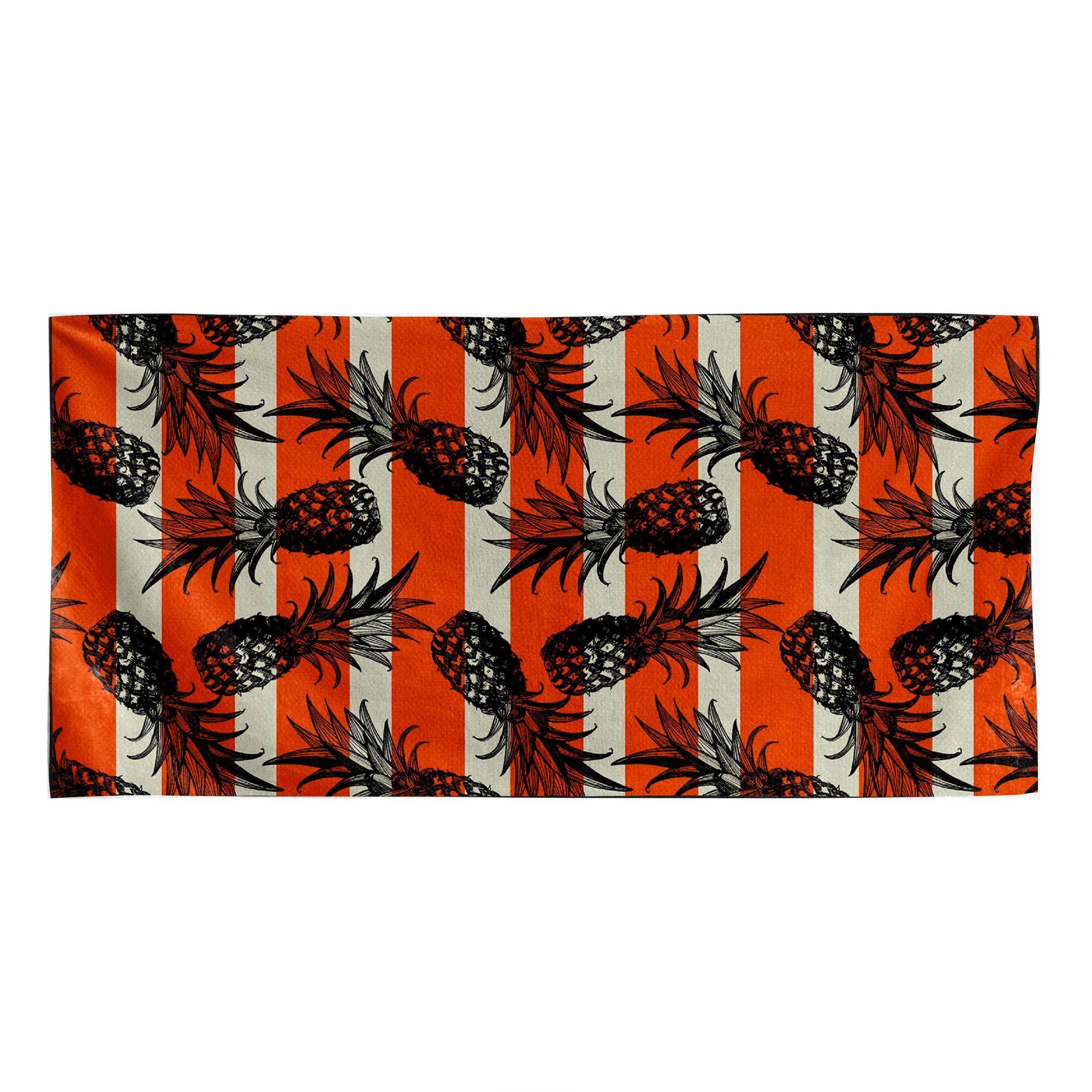 Gearhumans 3D Pineapple Beach Towel GJ14052127 Towel Towel 60''x30'' 