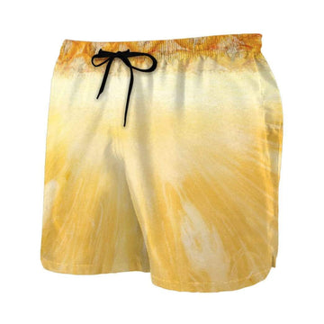 Gearhumans 3D Pineapple Custom Beach Shorts Swim Trunk