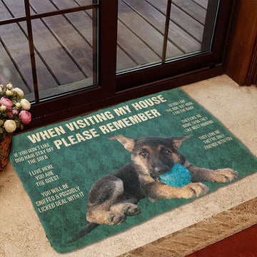 Gearhumans 3D Please Remember Custom Doormat