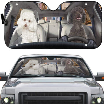 Gearhumans 3D Poodle Custom Sunshade