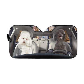 Gearhumans 3D Poodle Custom Sunshade