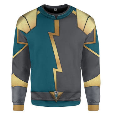 Gearhumans 3D Power Rangers Hyperforce Fenrir Custom Tshirt Hoodie Apparel