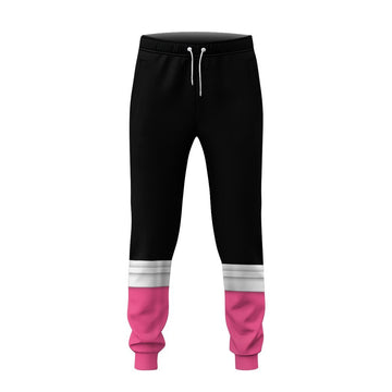 Gearhumans 3D Power Rangers Megaforce Pink Ranger Cosplay Custom Sweatpants
