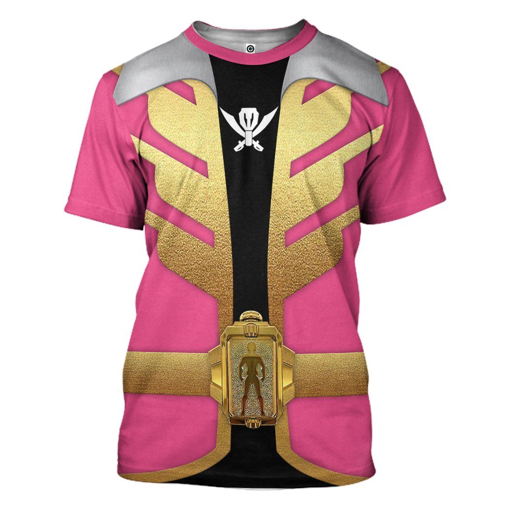  Power Rangers Pink Ranger Women's T Shirt : Clothing, Shoes &  Jewelry