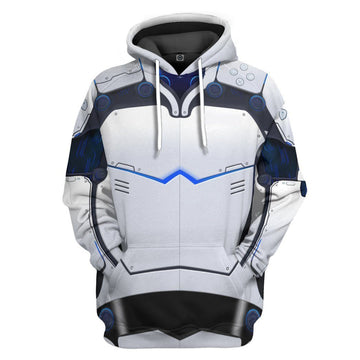 Gearhumans 3D PS5 HighTech Custom Name Hoodie Apparel