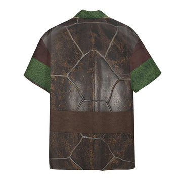 Gearhumans 3D Raphael Raph TMNT Hawaii Shirt