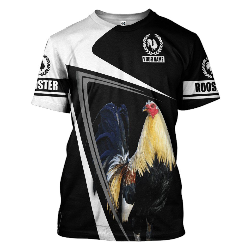 Gearhumans 3D Rooster Custom Tshirt Hoodie Apparel GJ22022102 3D Apparel T-Shirt S 