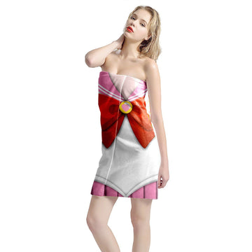 Gearhumans 3D Sailor Chibi Moon Beach Towel