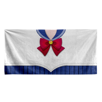 Gearhumans 3D Sailor Moon Beach Towel