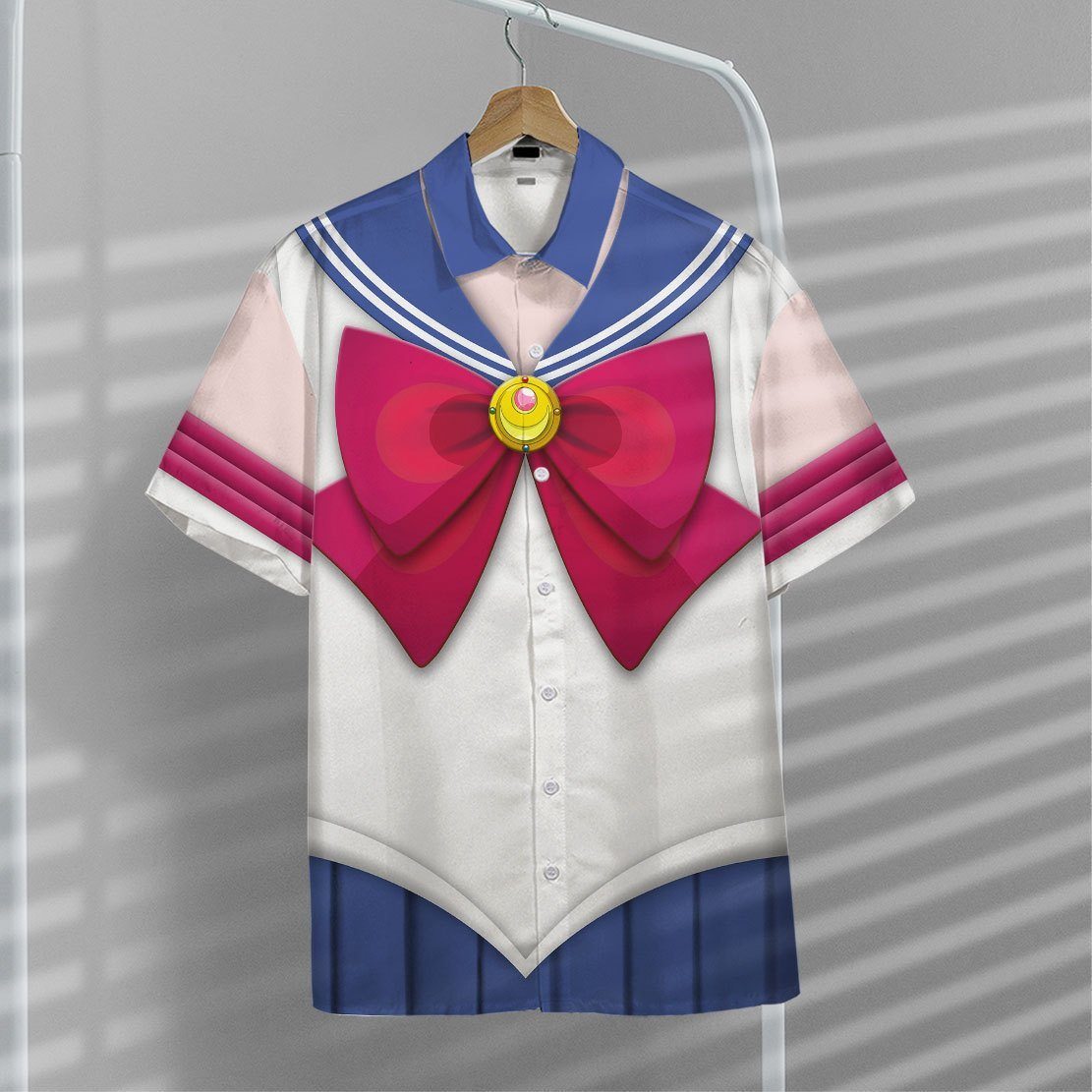 Gearhumans 3D Sailor Moon Hawaii Shirt ZB260327 Hawai Shirt 