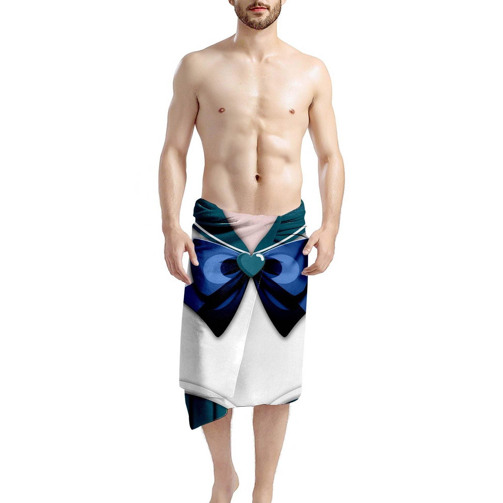 Gearhumans 3D Sailor Neptune Beach Towel ZC2304216 Towel 