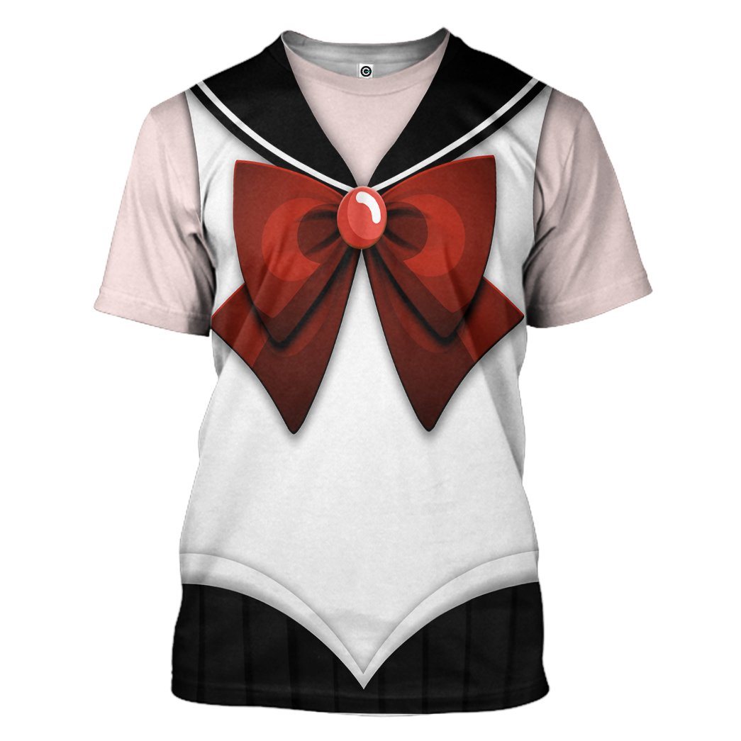 Gearhumans 3D Sailor Pluto Custom Tshirt Hoodie Apparel GW1305218 3D Apparel T-Shirt S 