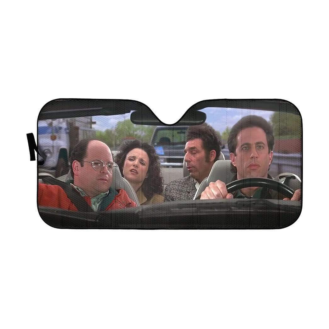 gearhumans 3D Seinfeld Custom Car Auto Sunshade GS27073 Auto Sunshade 57''x27.5'' 