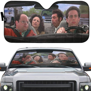 Gearhumans 3D Seinfeld Custom Car Auto Sunshade