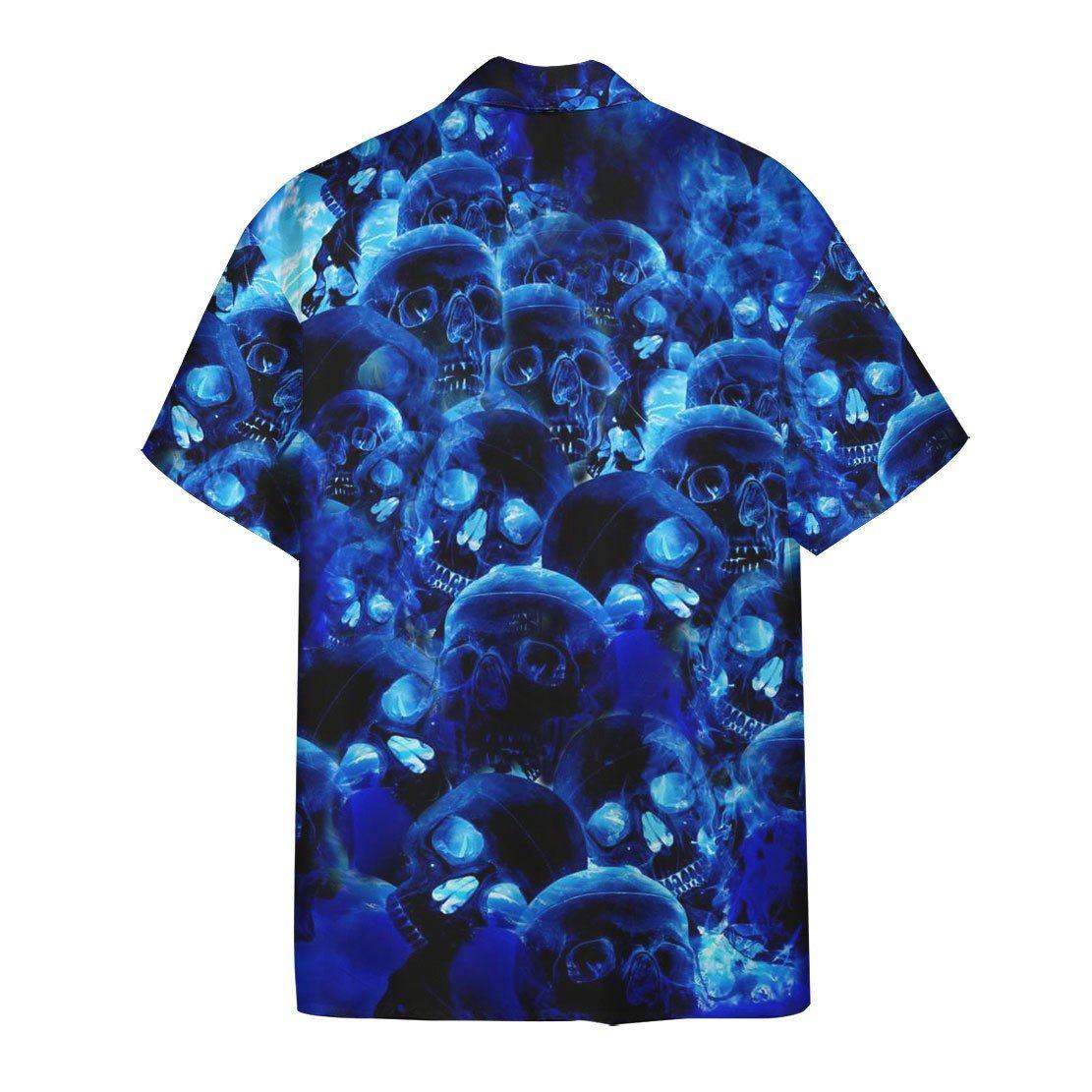 Gearhumans 3D Skull Hawaii Shirt ZZ05045 Hawai Shirt 