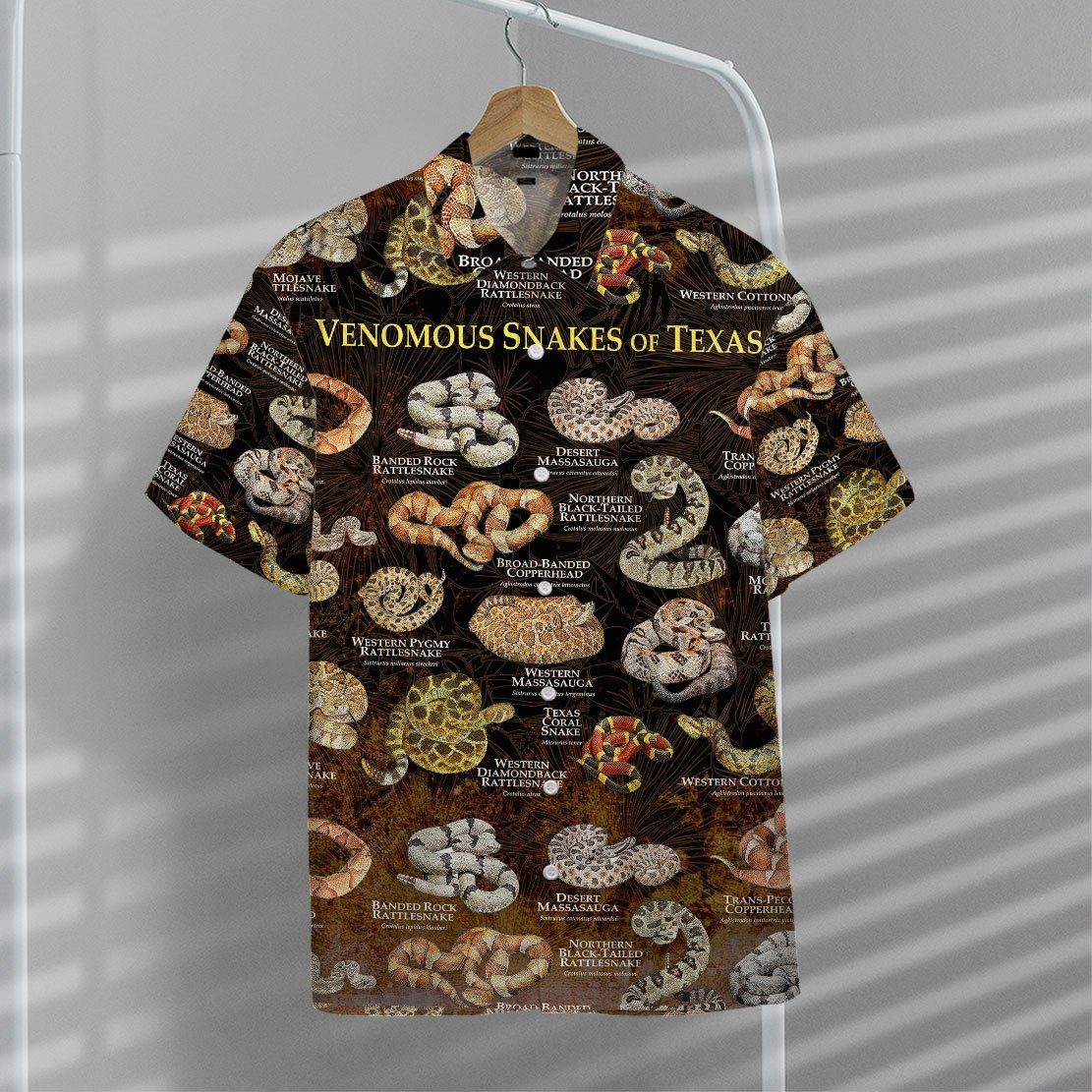 Gearhumans 3D Snake Hawaii Shirt ZZ07046 Hawai Shirt 