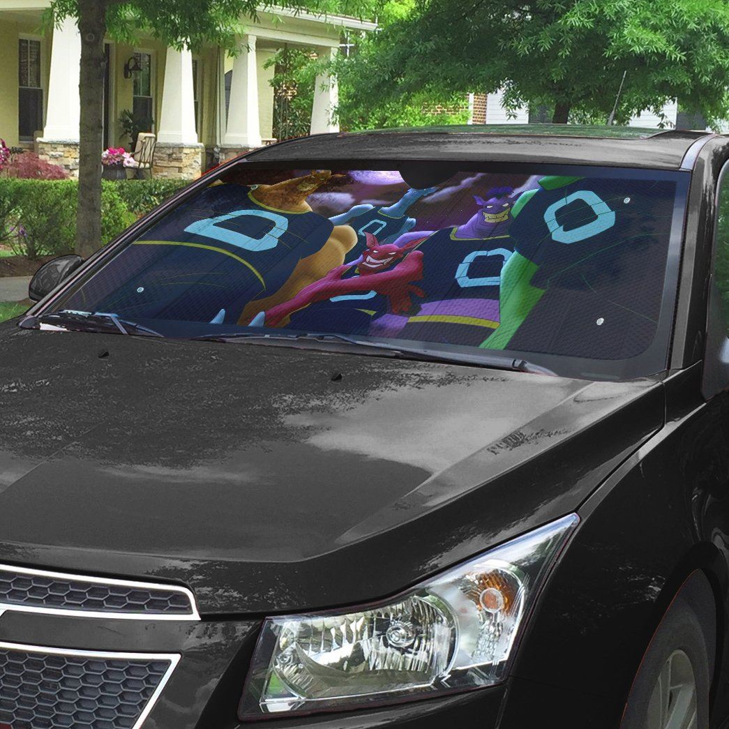 Gearhumans 3D Space Jam Car Auto Sunshade GS2804217 Auto Sunshade 