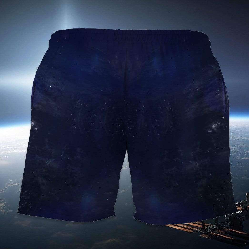 Gearhumans 3D Space Me Out Custom Beach Shorts Swim Trunks GL24062 Men Shorts 