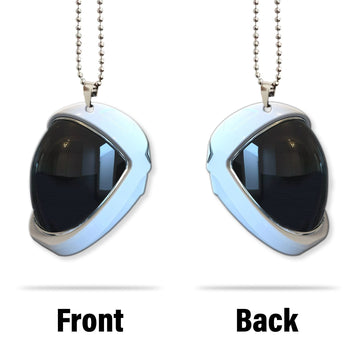 Gearhumans 3D Space X Helmet Custom Car Hanging