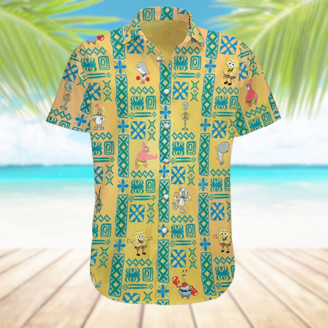 Gearhumans 3D TMNT Hawaii Shirt