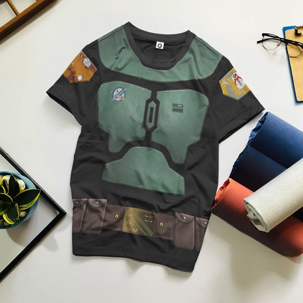 Anime Ape Personalized Mandalorians Boba Fett Star Wars Baseball Jersey