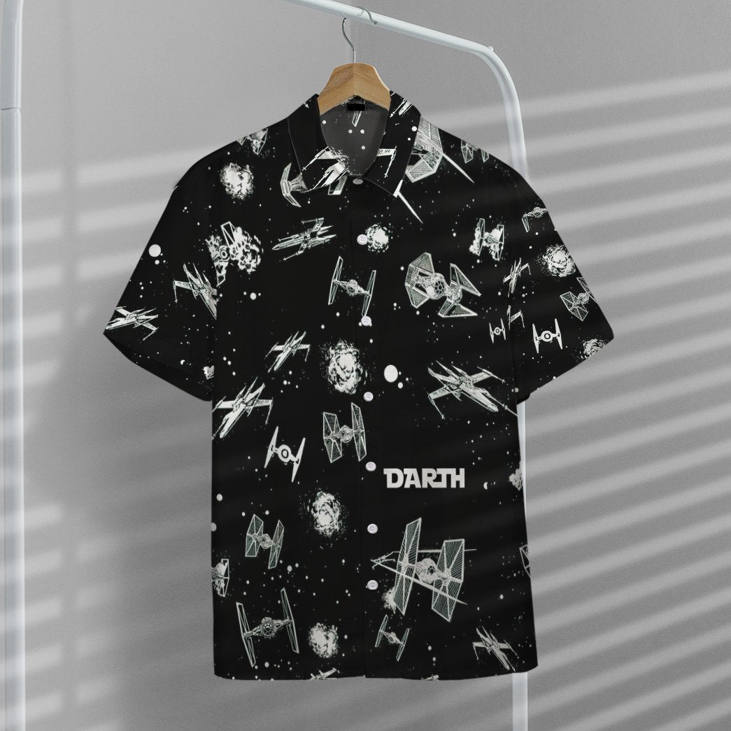 Gearhumans 3D Star Wars Custom Name Short Sleeve Shirt GO04052111 Hawai Shirt 