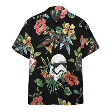 Gearhumans 3D Star Wars Custom Short Sleeve Shirt GO04052110 Hawai Shirt Hawaii Shirt S 