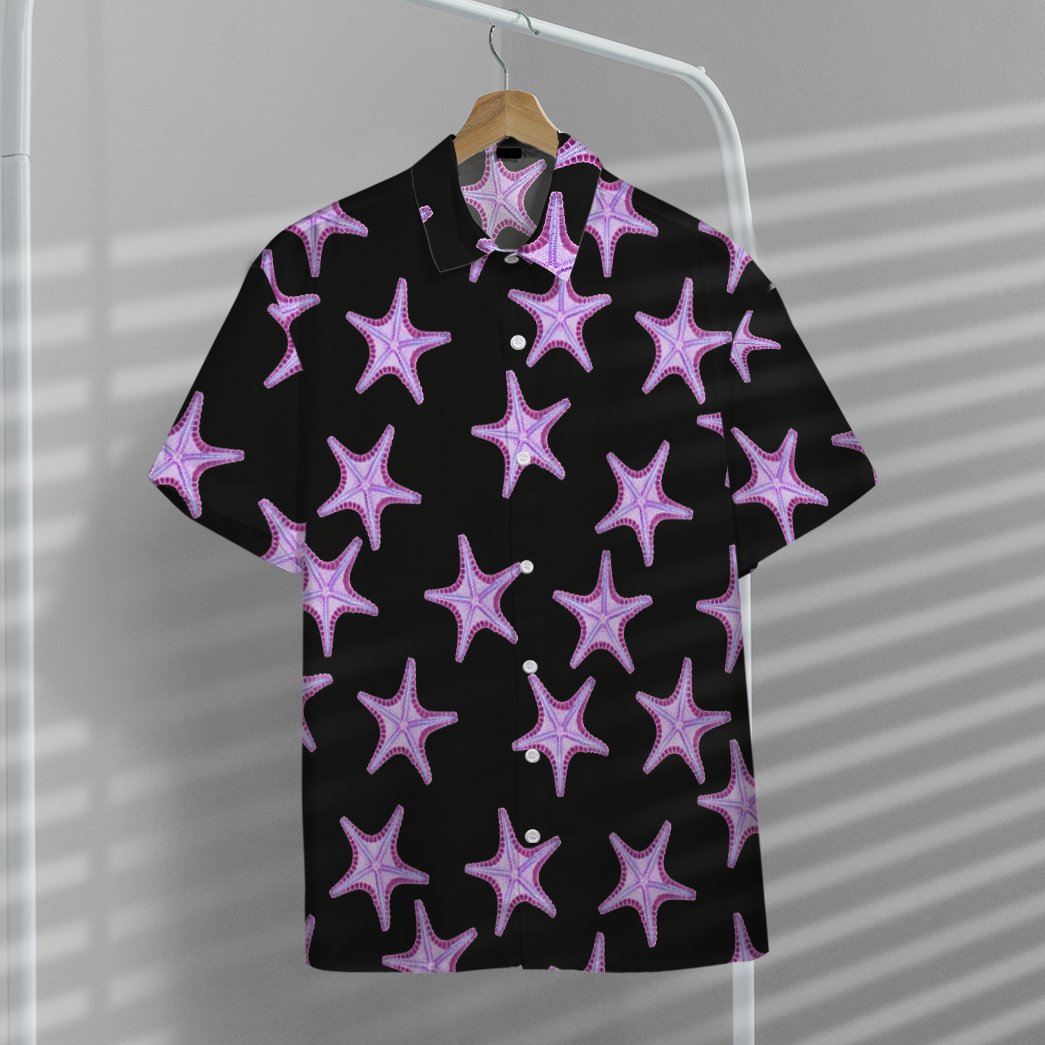 Gearhumans 3D Starfish X Ray Custom Short Sleeve Shirt GO07052118 3D Apparel 